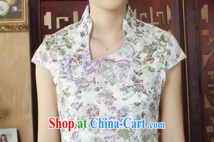 Joseph cotton robes, Ms. Tang is improved summer dresses V collar embroidered a waist dress dresses picture color XXL pictures, price, brand platters! Elections are good character, the national distribution, so why buy now enjoy more preferential! Health