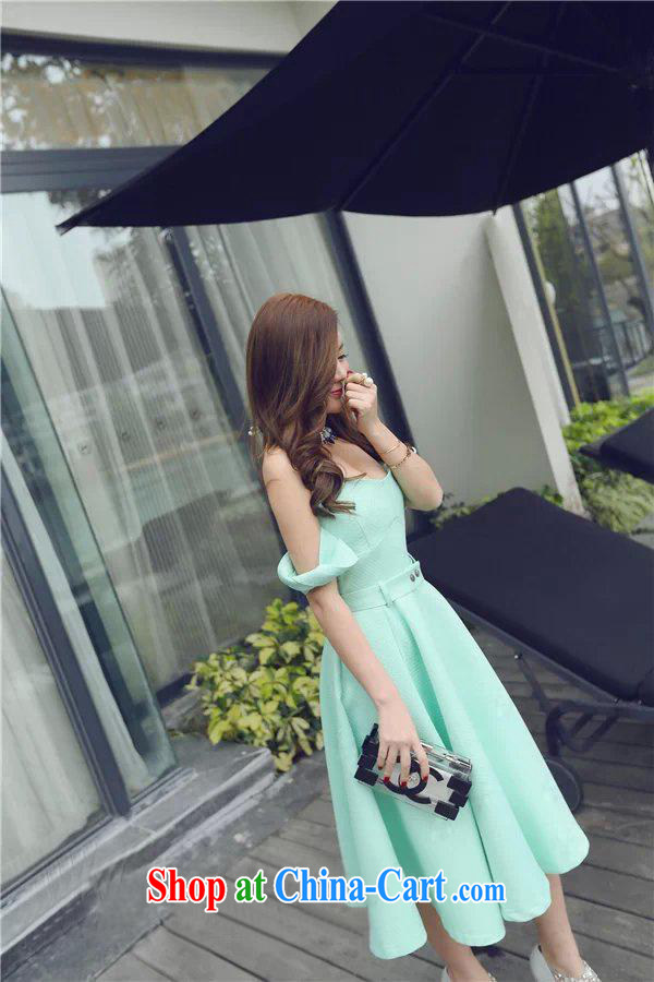 Spring 2015 new Korean female sweet aura sense of pure color beauty wrapped chest dress dresses I 711 mint color M pictures, price, brand platters! Elections are good character, the national distribution, so why buy now enjoy more preferential! Health