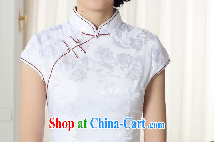 Take the lady stylish jacquard cotton cultivation short cheongsam dress girls summer new Chinese mini cheongsam dress as color 2XL pictures, price, brand platters! Elections are good character, the national distribution, so why buy now enjoy more preferential! Health