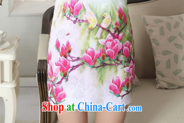 Shanghai, optimize new summer elegance Chinese qipao improved graphics thin short cheongsam picture color 2 XL pictures, price, brand platters! Elections are good character, the national distribution, so why buy now enjoy more preferential! Health