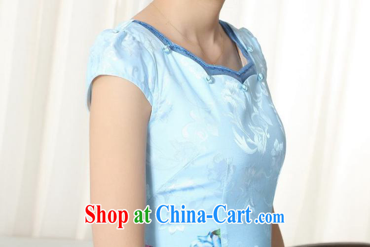 Shanghai optimization new summer elegance Chinese qipao improved graphics thin short cheongsam picture color 2 XL pictures, price, brand platters! Elections are good character, the national distribution, so why buy now enjoy more preferential! Health