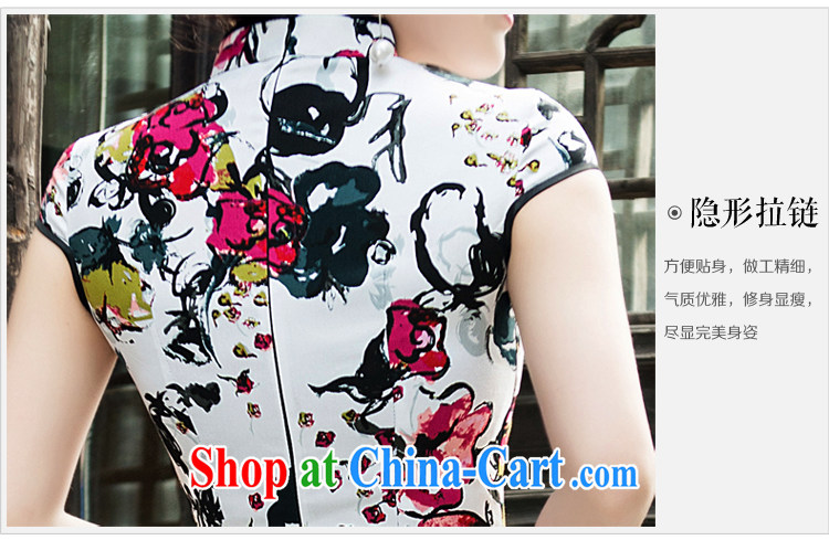 Taylor Martin the retro improved daily goods short, Beauty package and dresses skirts 2015 spring and summer female white XXL pictures, price, brand platters! Elections are good character, the national distribution, so why buy now enjoy more preferential! Health