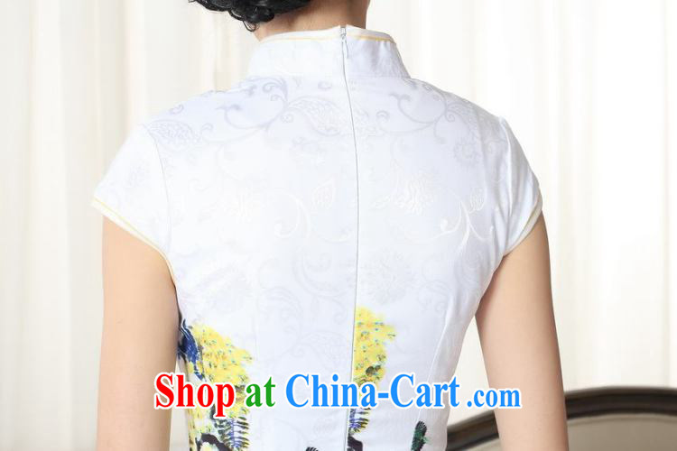 And Jing Ge new summer elegance Chinese qipao Chinese graphics thin short cheongsam picture color 2 XL pictures, price, brand platters! Elections are good character, the national distribution, so why buy now enjoy more preferential! Health