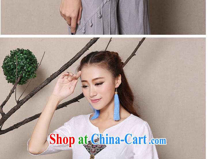 The card is still (YERCARSEN) 2015 original spring and summer new cuff in Yau Ma Tei cotton shirt 100 ground National wind embroidery girls shirt white XL pictures, price, brand platters! Elections are good character, the national distribution, so why buy now enjoy more preferential! Health