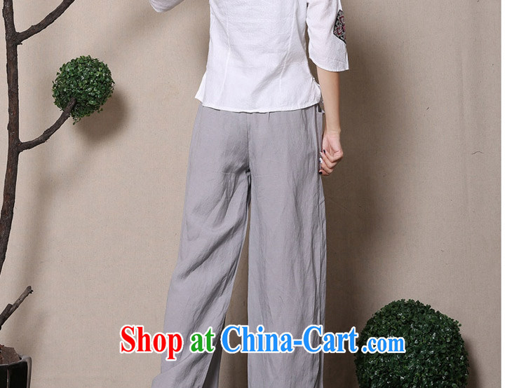 The card is still (YERCARSEN) 2015 original spring and summer new cuff in Yau Ma Tei cotton shirt 100 ground National wind embroidery girls shirt white XL pictures, price, brand platters! Elections are good character, the national distribution, so why buy now enjoy more preferential! Health