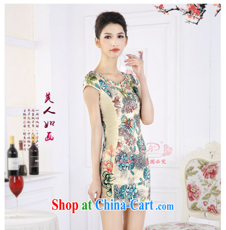 And, in accordance with short cheongsam dress girls retro stamp improved embroidery flower girl dresses daily LYE 66,610 green L pictures, price, brand platters! Elections are good character, the national distribution, so why buy now enjoy more preferential! Health