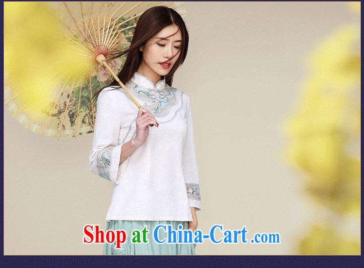 Mr Tang, Id al-Fitr, the new 2015 National wind cotton the original improved Chinese Chinese T-shirt girl raw linen color L pictures, price, brand platters! Elections are good character, the national distribution, so why buy now enjoy more preferential! Health