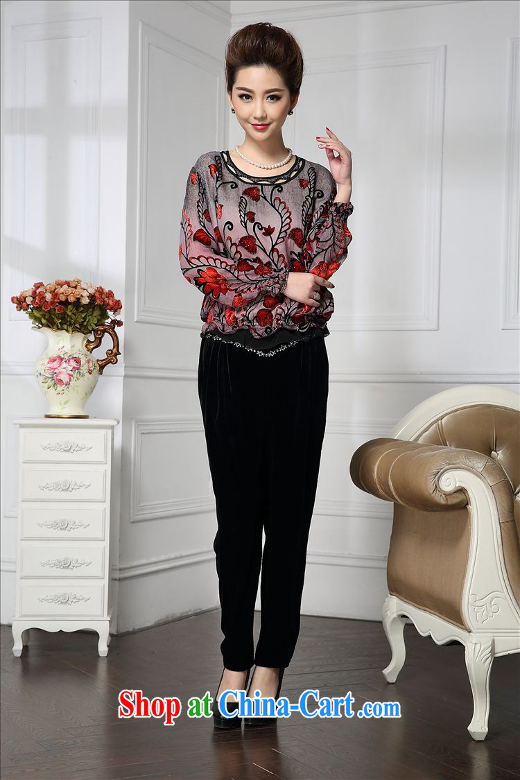 Forest narcissus 2015 spring loaded on new stylish waist V-panelled drill mother with loose trousers and comfortable plush down pants HGL - 4607 black XXXXL pictures, price, brand platters! Elections are good character, the national distribution, so why buy now enjoy more preferential! Health