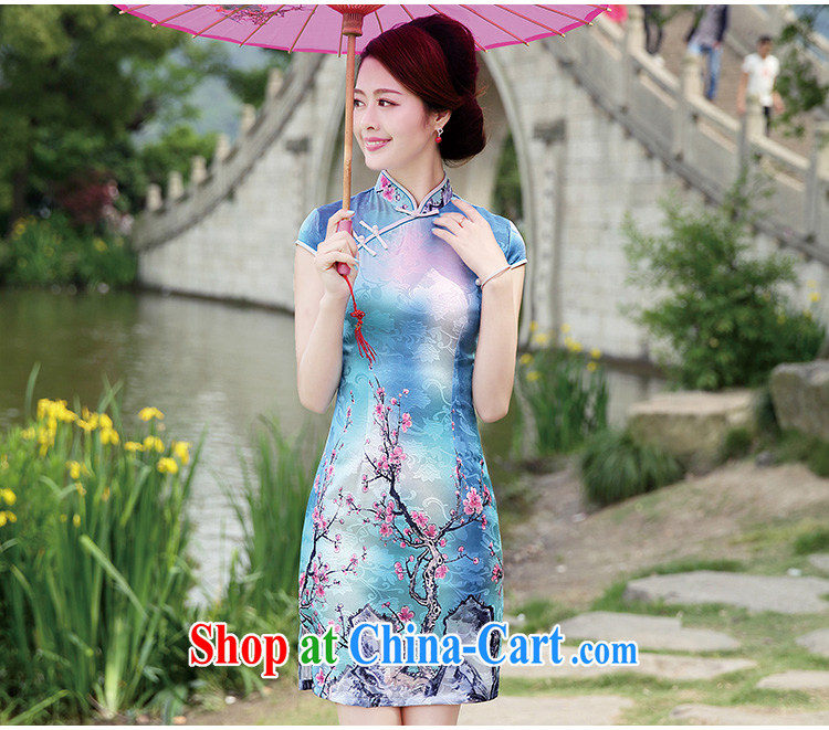 Rawnie close by summer 2015 with improved cheongsam Stylish retro-day cheongsam dress beauty style dresses container take XXL pictures, price, brand platters! Elections are good character, the national distribution, so why buy now enjoy more preferential! Health