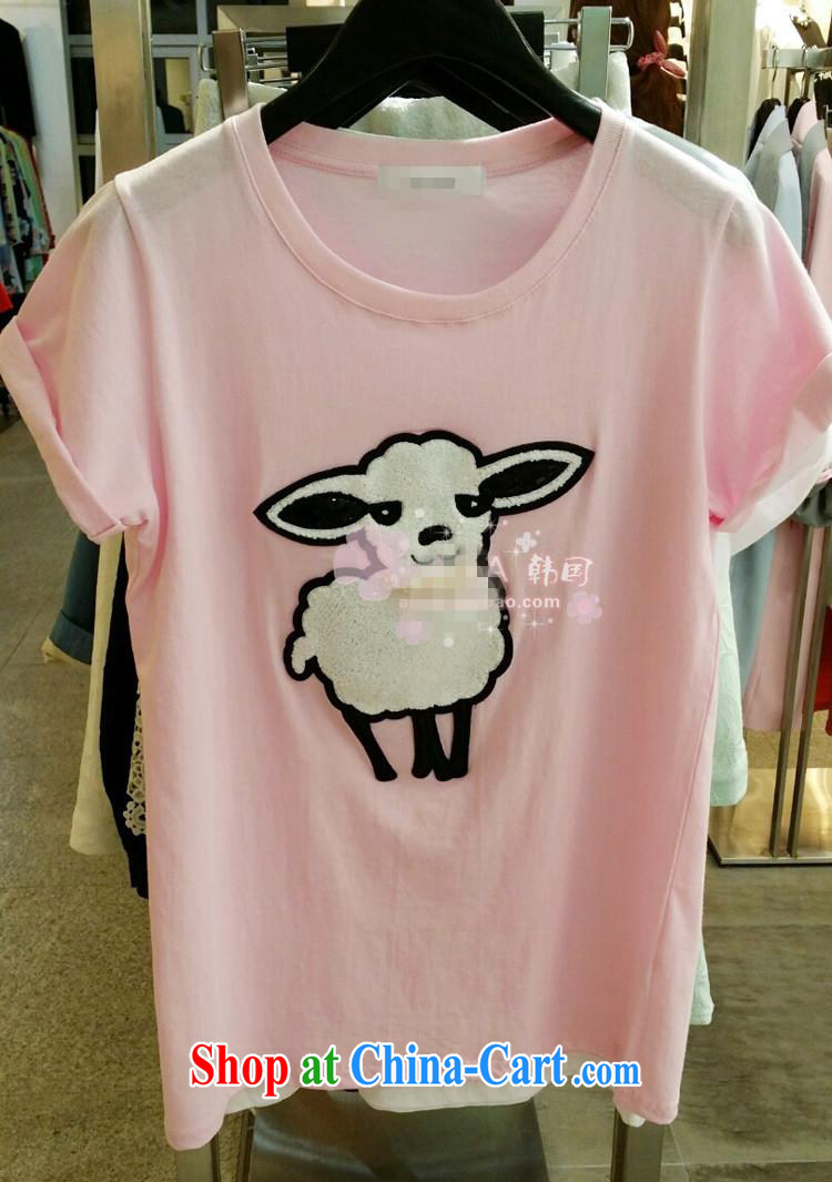 hamilton 2015 spring and summer with the East Gate girls flocking sheep sheep nails Pearl short-sleeve shirt T 4 color pink, code pictures, price, brand platters! Elections are good character, the national distribution, so why buy now enjoy more preferential! Health