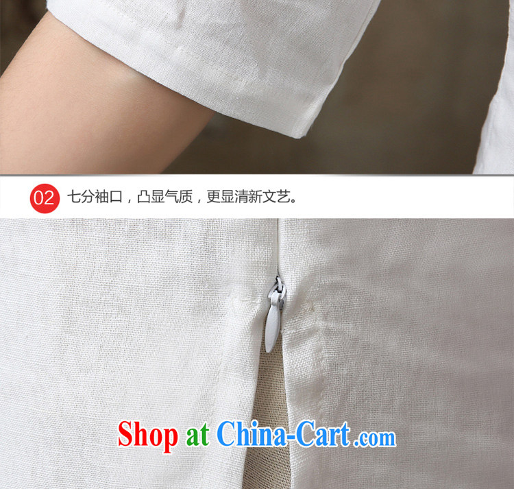 The pro-am 2015 as soon as possible new summer cotton the retro loose improved stylish short daily linen dresses T-shirt T-shirt 2XL pictures, price, brand platters! Elections are good character, the national distribution, so why buy now enjoy more preferential! Health