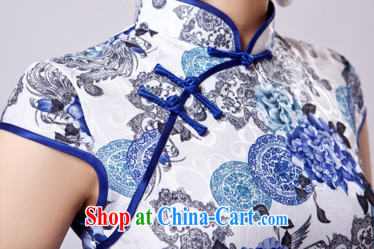 Take the new, improved day-short, Retro cheongsam dress Chinese improved, stamp duty for beauty and elegant short cheongsam as shown color XL pictures, price, brand platters! Elections are good character, the national distribution, so why buy now enjoy more preferential! Health
