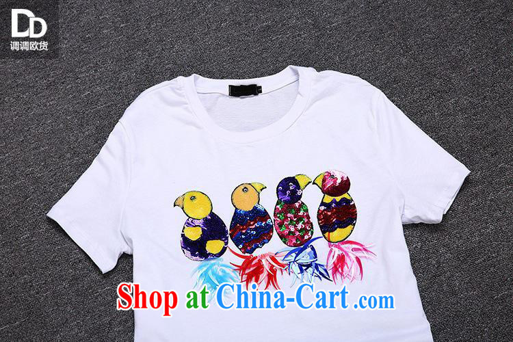 Health concerns women * 2015 summer new women 100 in Europe and a small bird pure cotton T-shirt youth trend short-sleeved T-shirt T 3025 gray L pictures, price, brand platters! Elections are good character, the national distribution, so why buy now enjoy more preferential! Health