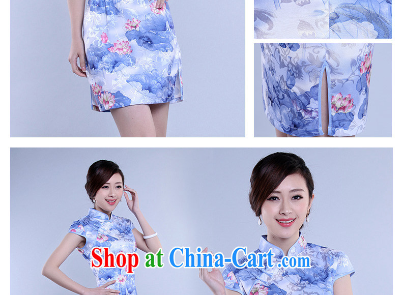 Video thin sweet girl with daily cheongsam dress summer stylish sexy retro beauty elegant qipao dresses XL pictures, price, brand platters! Elections are good character, the national distribution, so why buy now enjoy more preferential! Health