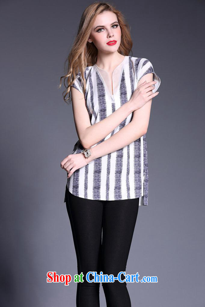 Qin Qing store 2015 spring and summer, women in Europe and America with embroidered sleeveless long T-shirt solid shirt B 1985 white L pictures, price, brand platters! Elections are good character, the national distribution, so why buy now enjoy more preferential! Health