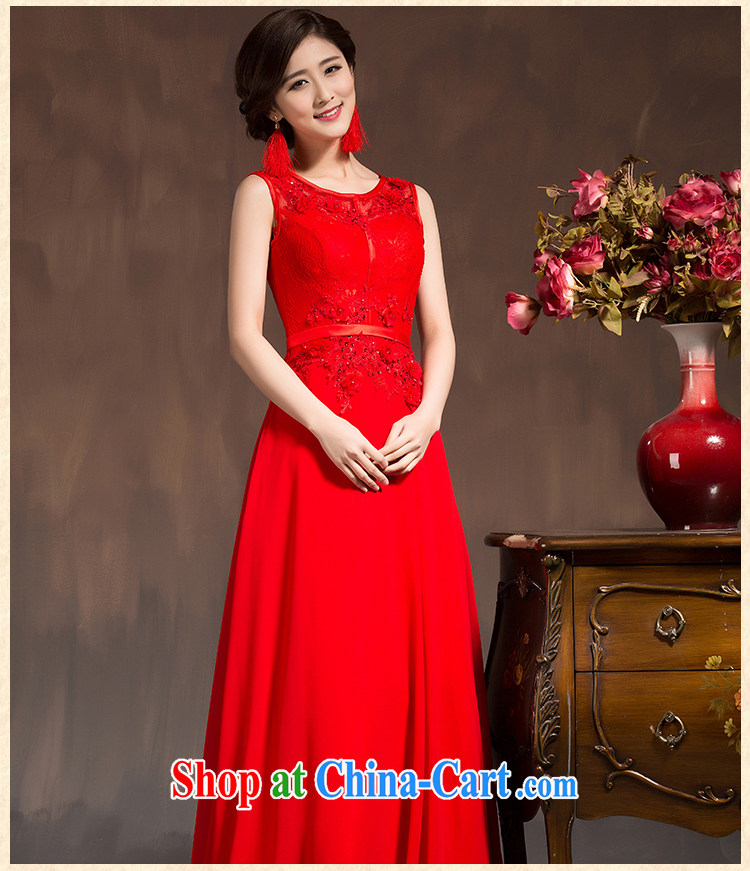 2015 autumn and winter cheongsam, Chinese Dress bride toast wedding service wedding dresses retro Length Spring, red XL code pictures, price, brand platters! Elections are good character, the national distribution, so why buy now enjoy more preferential! Health