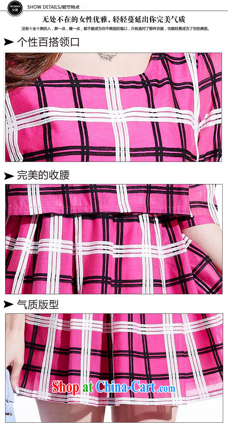 Qin Qing store 8135 spring new Korean version, name-won round-collar, 7 sub-cuff style beauty a Field dress style dress girls pink L pictures, price, brand platters! Elections are good character, the national distribution, so why buy now enjoy more preferential! Health