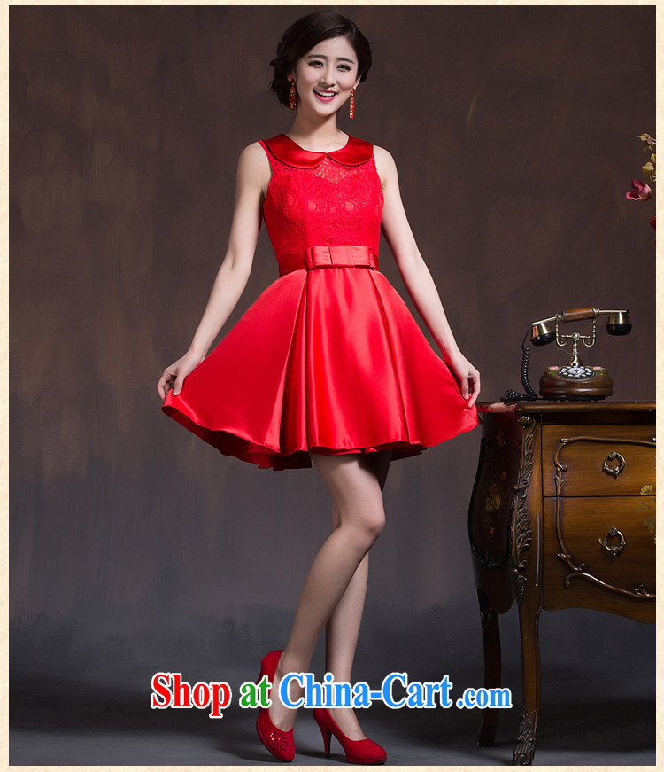 Bridal toast serving large, red, thick mm stylish 2015 short, pregnant women with wedding dresses spring dresses, long-sleeved red XL code pictures, price, brand platters! Elections are good character, the national distribution, so why buy now enjoy more preferential! Health
