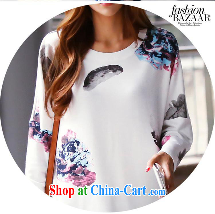 hamilton 2015 new female long-sleeved round-collar T shirts stylish 100 ground very casual stamp the Code women 7590 white XXL pictures, price, brand platters! Elections are good character, the national distribution, so why buy now enjoy more preferential! Health
