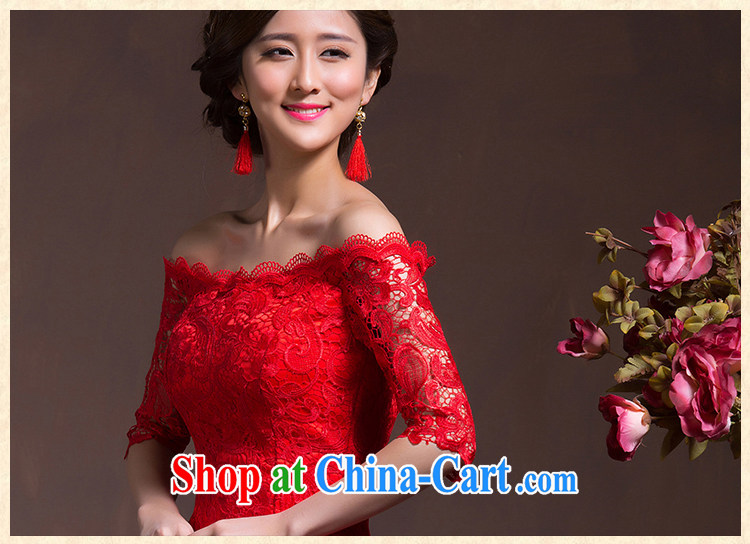 2015 new toast Service Bridal Fashion spring long-sleeved qipao Chinese wedding dress short, Autumn beauty national Red XL code pictures, price, brand platters! Elections are good character, the national distribution, so why buy now enjoy more preferential! Health