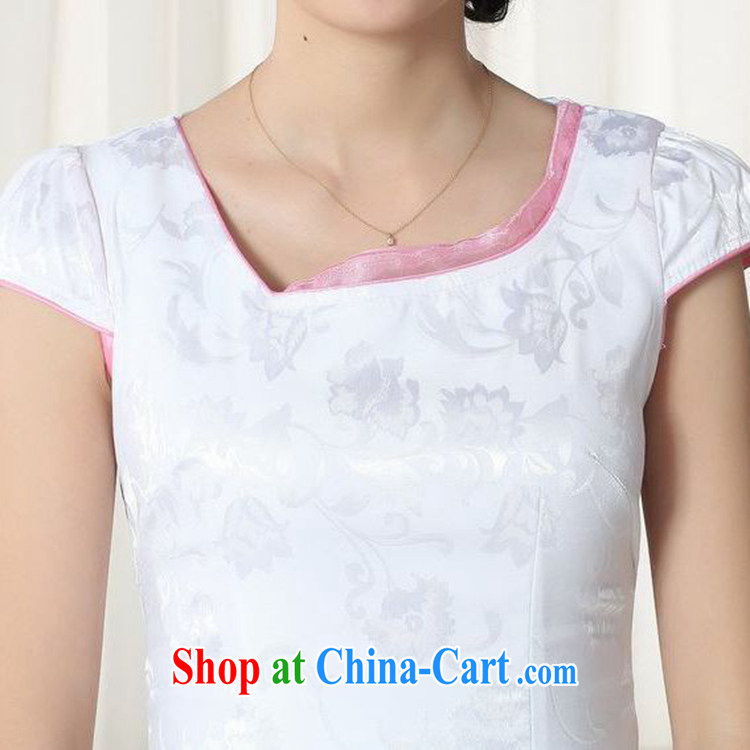 To fuser new female Ethnic Wind improved Chinese qipao rounded ends to spend cultivating short, short-sleeved cheongsam dress LGD/D #0306 figure 2 XL pictures, price, brand platters! Elections are good character, the national distribution, so why buy now enjoy more preferential! Health