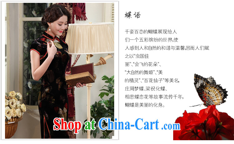 Cyd Ho Kwun Tong confetti Butterfly Dance 2015 summer Silk Cheongsam improved Stylish retro sauna silk dress G 83,827 picture color L pictures, price, brand platters! Elections are good character, the national distribution, so why buy now enjoy more preferential! Health