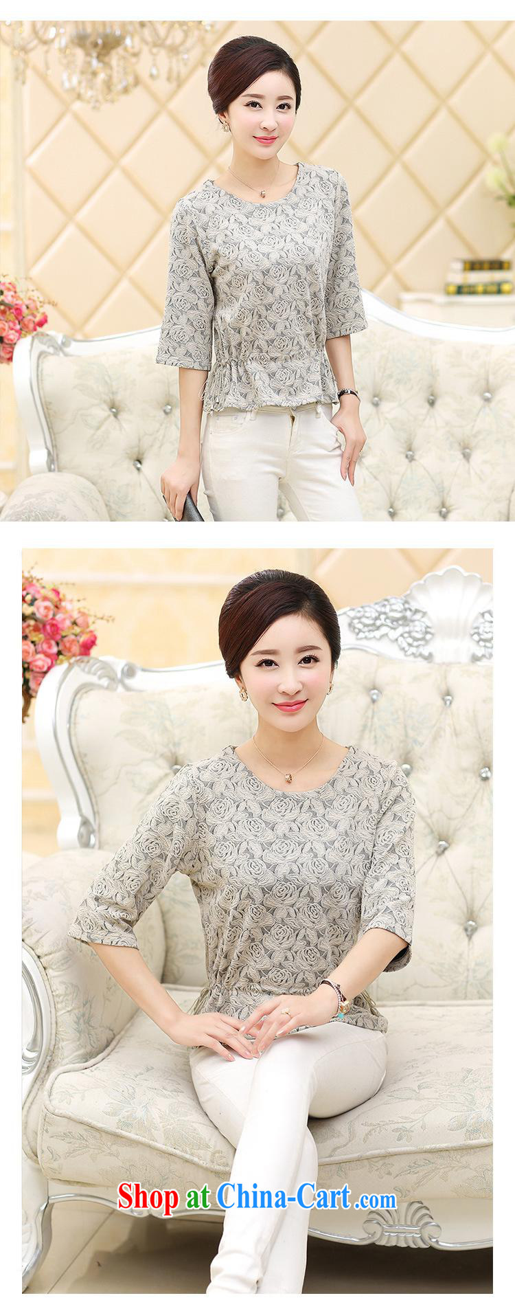 Black Butterfly Style New female Korean roses pattern round neck and 7 sub-cuff-style waist female body T pension gray XXXL pictures, price, brand platters! Elections are good character, the national distribution, so why buy now enjoy more preferential! Health