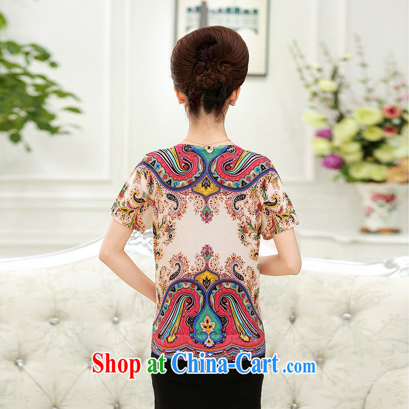 Black butterfly new 2015 spring Boutique, older short-sleeved shirt T leisure V stamp duty has been paid and female, short-sleeved T pension if the color 125, A . J . BB, shopping on the Internet
