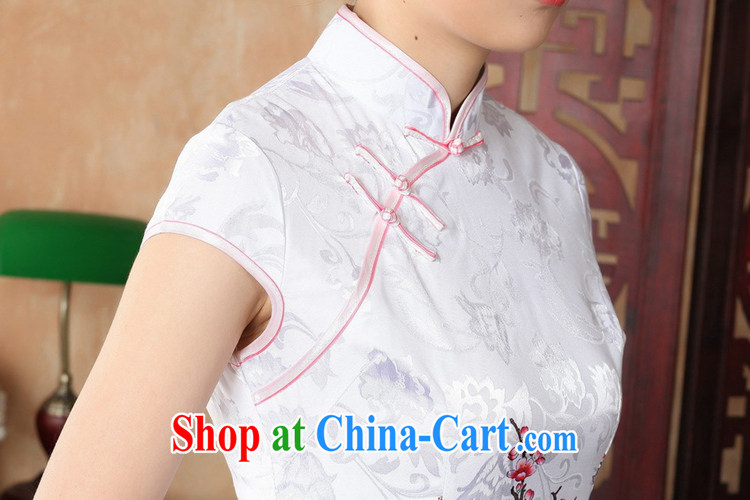 According to fuser new female retro improved Chinese Chinese qipao, for a tight Classic tray for cultivating short cheongsam dress LGD/D 0228 #red 2 XL pictures, price, brand platters! Elections are good character, the national distribution, so why buy now enjoy more preferential! Health