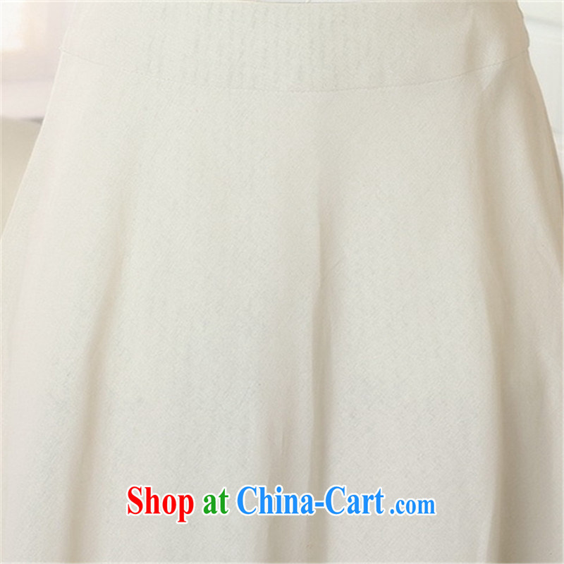 Miss Au King Jung-led summer 2015 new female A Field skirt elegant antique paintings improved cheongsam dress skirt body P M 0011, Miss Au King Jung-picking, and shopping on the Internet