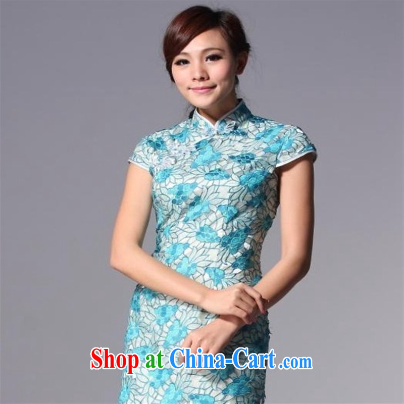 Health Concerns dress * HIV can also Chinese Antique style improved cheongsam Openwork marriages bows dress QP 110 - 3 purple XXXL, health concerns (Rvie .), and, on-line shopping