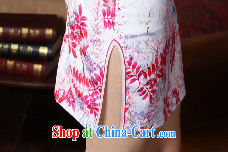 According to fuser new female retro improved Chinese Chinese qipao, for a tight beauty short cheongsam dress LGD/D 0222 #red 2 XL pictures, price, brand platters! Elections are good character, the national distribution, so why buy now enjoy more preferential! Health