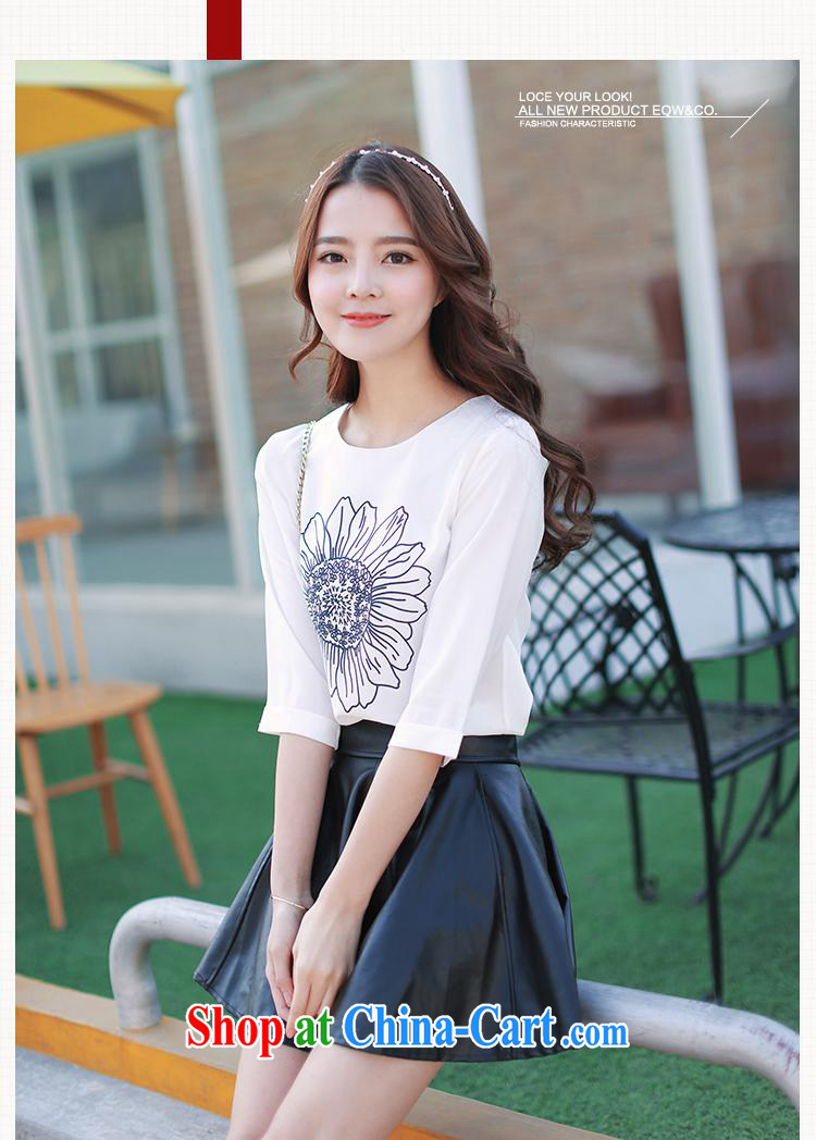 Health Concerns dress * 9324 stylish stamp snow woven loose solid T shirt girls 7 sub-cuff version won the sleeveless 2015 spring white XL pictures, price, brand platters! Elections are good character, the national distribution, so why buy now enjoy more preferential! Health