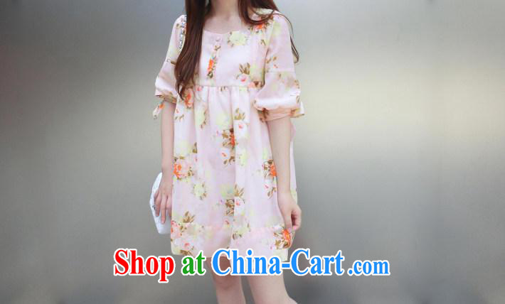 Health Concerns dress * 2015 new early fall the root yarn bowtie pregnant women loose stamp pregnant women with doll dress #9183 pink XL pictures, price, brand platters! Elections are good character, the national distribution, so why buy now enjoy more preferential! Health