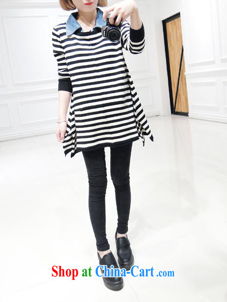 Health Concerns dress * 2015 spring loaded pregnant women pregnant women striped T-shirt 1121 black-and-white, XL pictures, price, brand platters! Elections are good character, the national distribution, so why buy now enjoy more preferential! Health