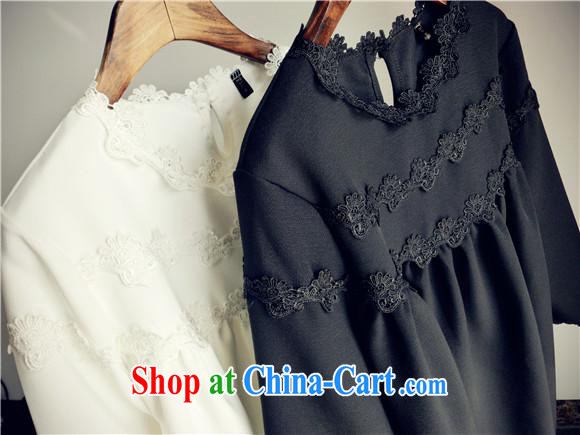 Health Concerns dress * 405 # model 2015 spring new pregnant women with pure cotton edge lace T-shirt maternity dress White - Pure Cotton lace XL pictures, price, brand platters! Elections are good character, the national distribution, so why buy now enjoy more preferential! Health
