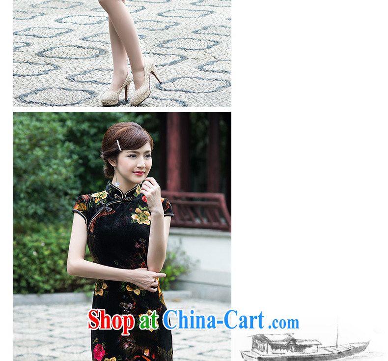 LACE dresses 2015 new, improved and stylish decorated in summer, Video thin Chinese female cheongsam dress, short, picture color XL pictures, price, brand platters! Elections are good character, the national distribution, so why buy now enjoy more preferential! Health