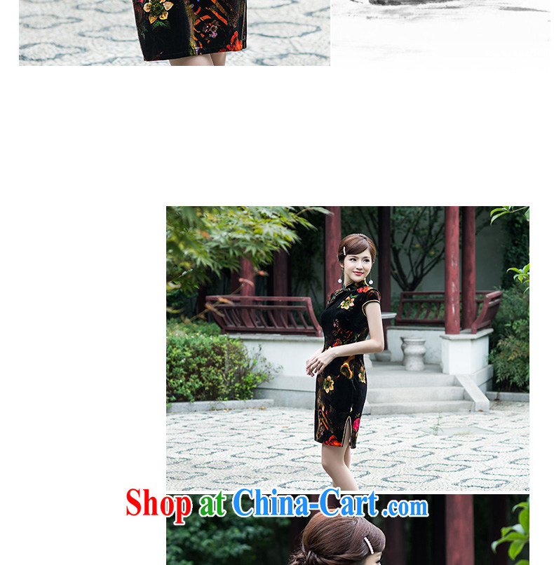 LACE dresses 2015 new, improved and stylish decorated in summer, Video thin Chinese female cheongsam dress, short, picture color XL pictures, price, brand platters! Elections are good character, the national distribution, so why buy now enjoy more preferential! Health