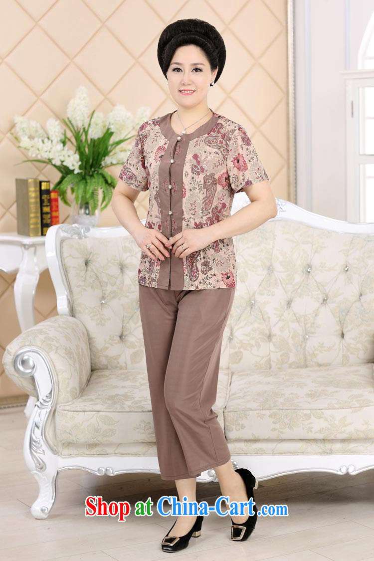 civicknight middle-aged and older women's clothing Summer Package mother load short-sleeved Tang replacing kit elderly Grandma clothes with summer package red XL pictures, price, brand platters! Elections are good character, the national distribution, so why buy now enjoy more preferential! Health