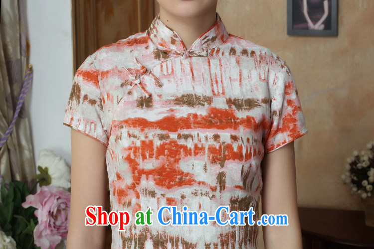 Bin Laden smoke dresses summer new women with Chinese Chinese improved, for antique and elegant and stylish short-sleeve mini short cheongsam as color 2XL pictures, price, brand platters! Elections are good character, the national distribution, so why buy now enjoy more preferential! Health