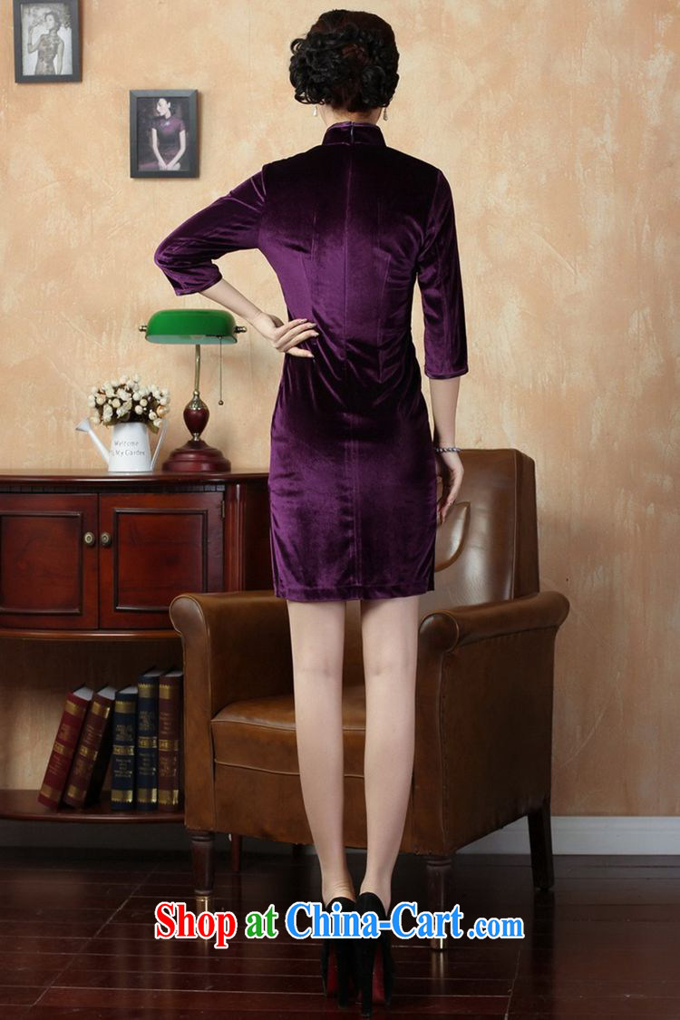 According to fuser new women with solid color-stretch the wool 7 cuff Chinese cheongsam dress LGD/TD 0005 #wine red 3 XL pictures, price, brand platters! Elections are good character, the national distribution, so why buy now enjoy more preferential! Health