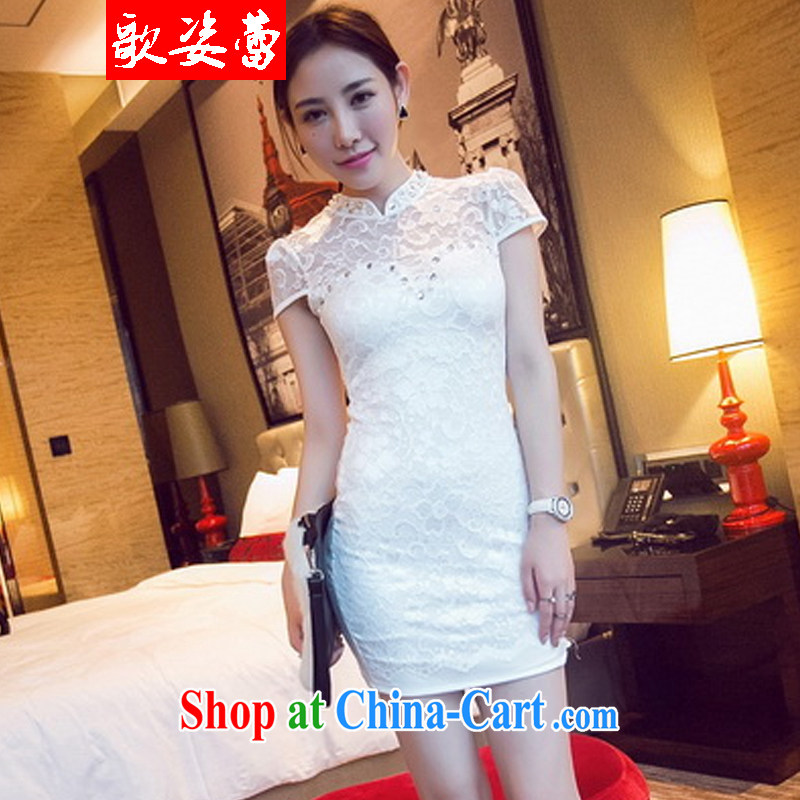 Song beauty buds 2015 new dresses, nails Pearl dresses beauty graphics thin white S songs, colorful buds (GEZILEI), and, on-line shopping