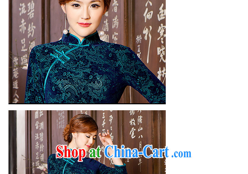 spring and summer, Retro girl cheongsam dress 2015 style improved cultivation daily cheongsam dress female Web yarn cheongsam picture color XL pictures, price, brand platters! Elections are good character, the national distribution, so why buy now enjoy more preferential! Health
