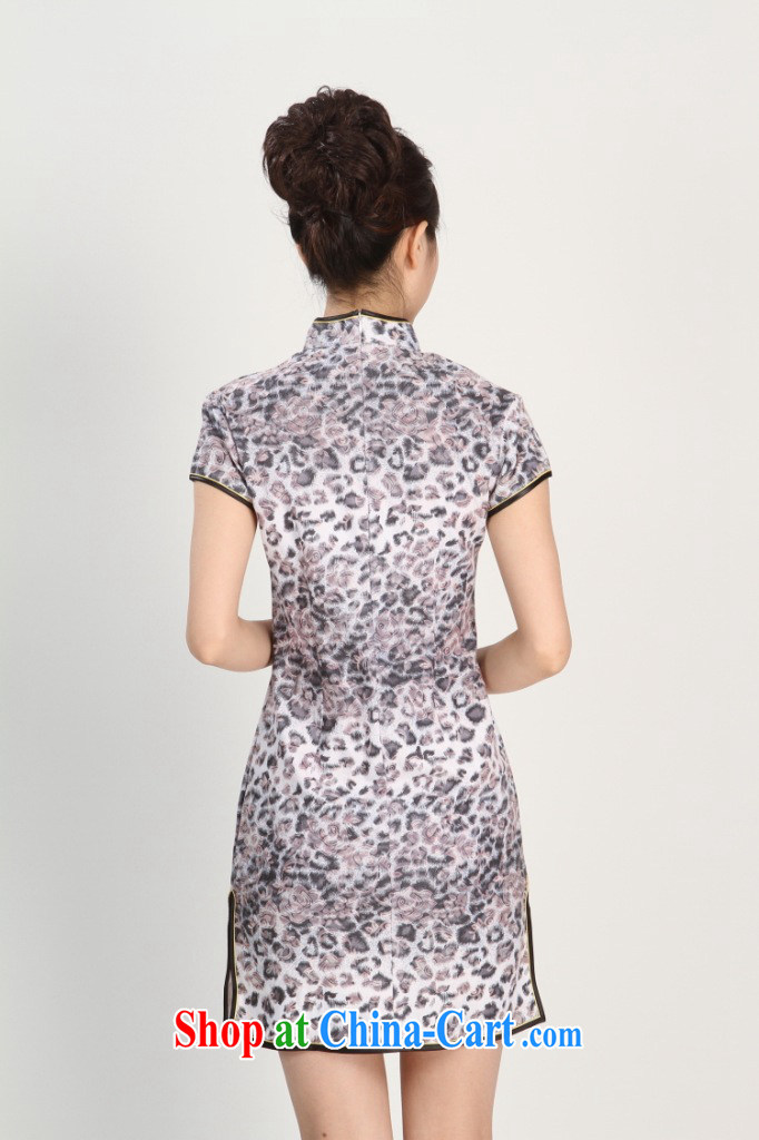 spend the summer with new female short-sleeved Chinese qipao improved, for national service traditional clothing Chinese performances with the map color S pictures, price, brand platters! Elections are good character, the national distribution, so why buy now enjoy more preferential! Health