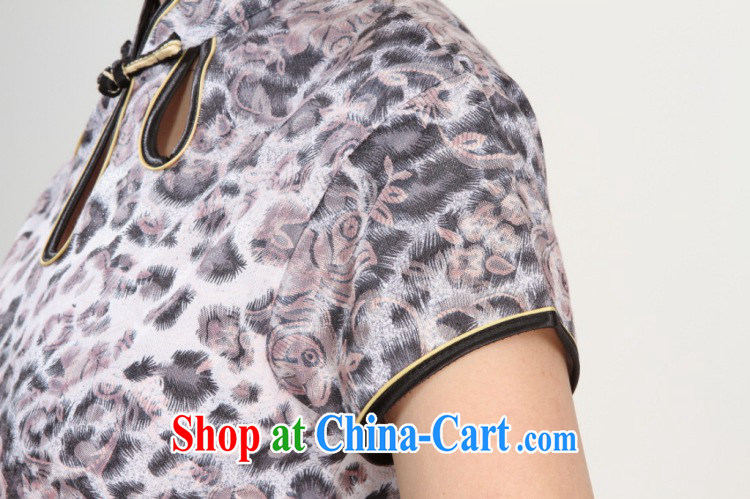 spend the summer with new female short-sleeved Chinese qipao improved, for national service traditional clothing Chinese performances with the map color S pictures, price, brand platters! Elections are good character, the national distribution, so why buy now enjoy more preferential! Health