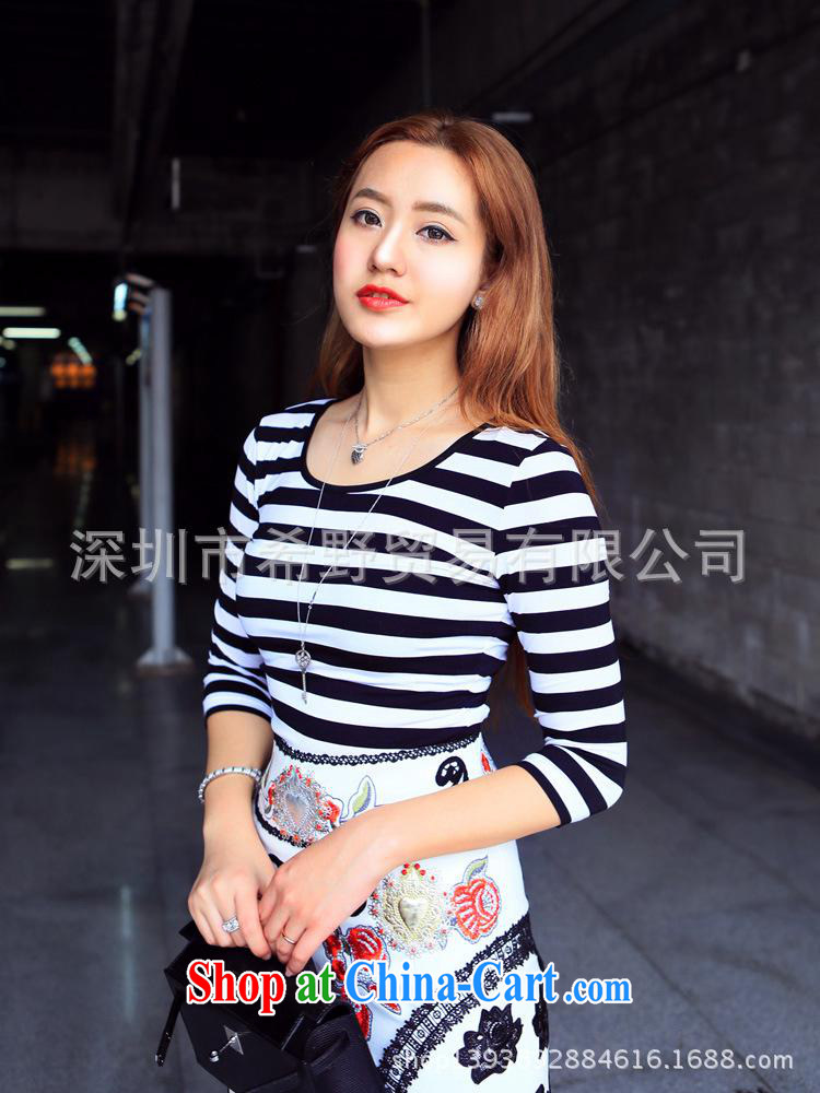 Health concerns women * The field name Yuan, 2015 spring new high-quality style graphics thin beauty streaks T pension female black L pictures, price, brand platters! Elections are good character, the national distribution, so why buy now enjoy more preferential! Health