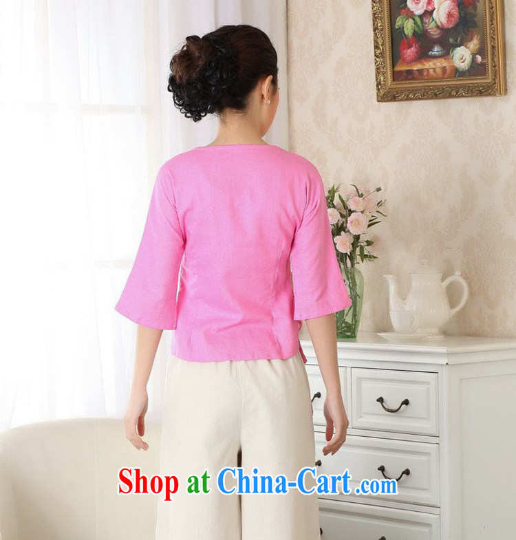 According to fuser new female Ethnic Wind retro improved Chinese qipao is a tight hand-painted cotton Ma shirt Tang Replace T-shirt LGD/A #0053 figure 2 XL pictures, price, brand platters! Elections are good character, the national distribution, so why buy now enjoy more preferential! Health