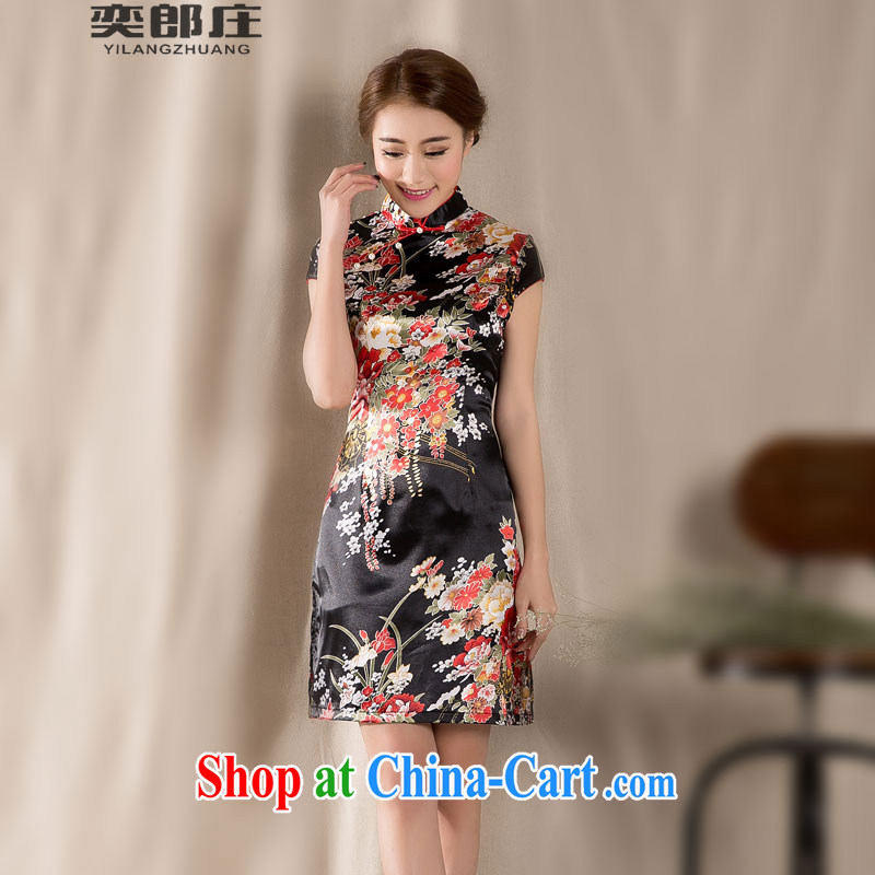 Sir David WILSON, Zhuang 2015 new spring and summer with a short-sleeved Chinese qipao refined antique China wind female dresses Z 1227 M suit, Sir David WILSON, Zhuang (YILANGZHUANG), and, on-line shopping