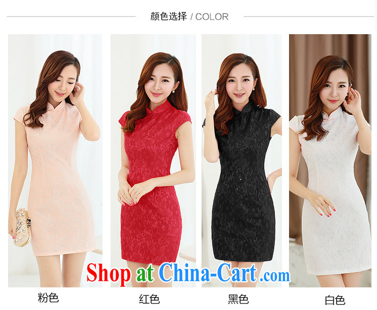 Yi's 2015 country girl with new XL Ethnic Wind Chinese Chinese high-end elegant antique style beauty video thin package and cheongsam dress pink M pictures, price, brand platters! Elections are good character, the national distribution, so why buy now enjoy more preferential! Health