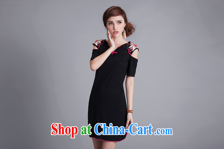 The acajou (summer 2015 new embroidered ultra-slim body curved, with dresses women 8866 blue XXL pictures, price, brand platters! Elections are good character, the national distribution, so why buy now enjoy more preferential! Health